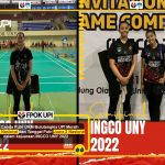 Tim Ganda Putri UKM Bulutangkis UPI Meraih  Juara 3 Nasional dan Tunggal Putri Juara 2 Nasional dalam kejuaraan INGCO UNY 2022