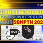 Selamat Bergabung Mahasiswa FPOK UPI Jalur SBMPTN 2022.