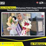 Salsa Dilla Meisya berhasil terpilih menjadi Puteri Literasi Indonesia 2023