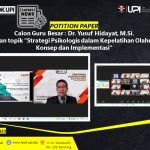 Pemaparan Position Paper Calon Guru Besar FPOK UPI :  Dr. Yusuf Hidayat, M.Si.