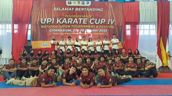 UKM Karate UPI Sukses Selenggarakan Kejuaraan Nasional Karate dan Festival UPI CUP IV Tahun 2023