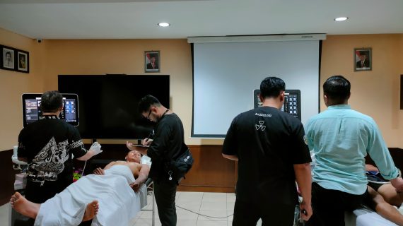 Inovasi Terbaru di Dunia Dayung: Atlet Tim Nasional Dayung Indonesia Manfaatkan Teknologi USG untuk Analisis Otot