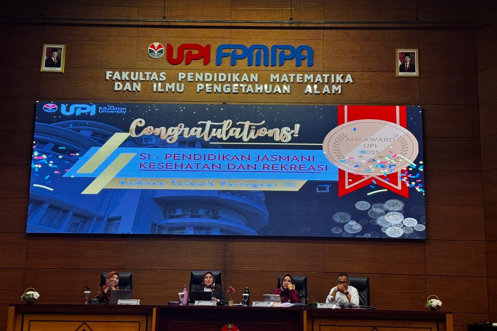Prodi PJKR FPOK UPI Raih Peringkat 3 Audit Mutu Internal (AMI) Jenjang S1