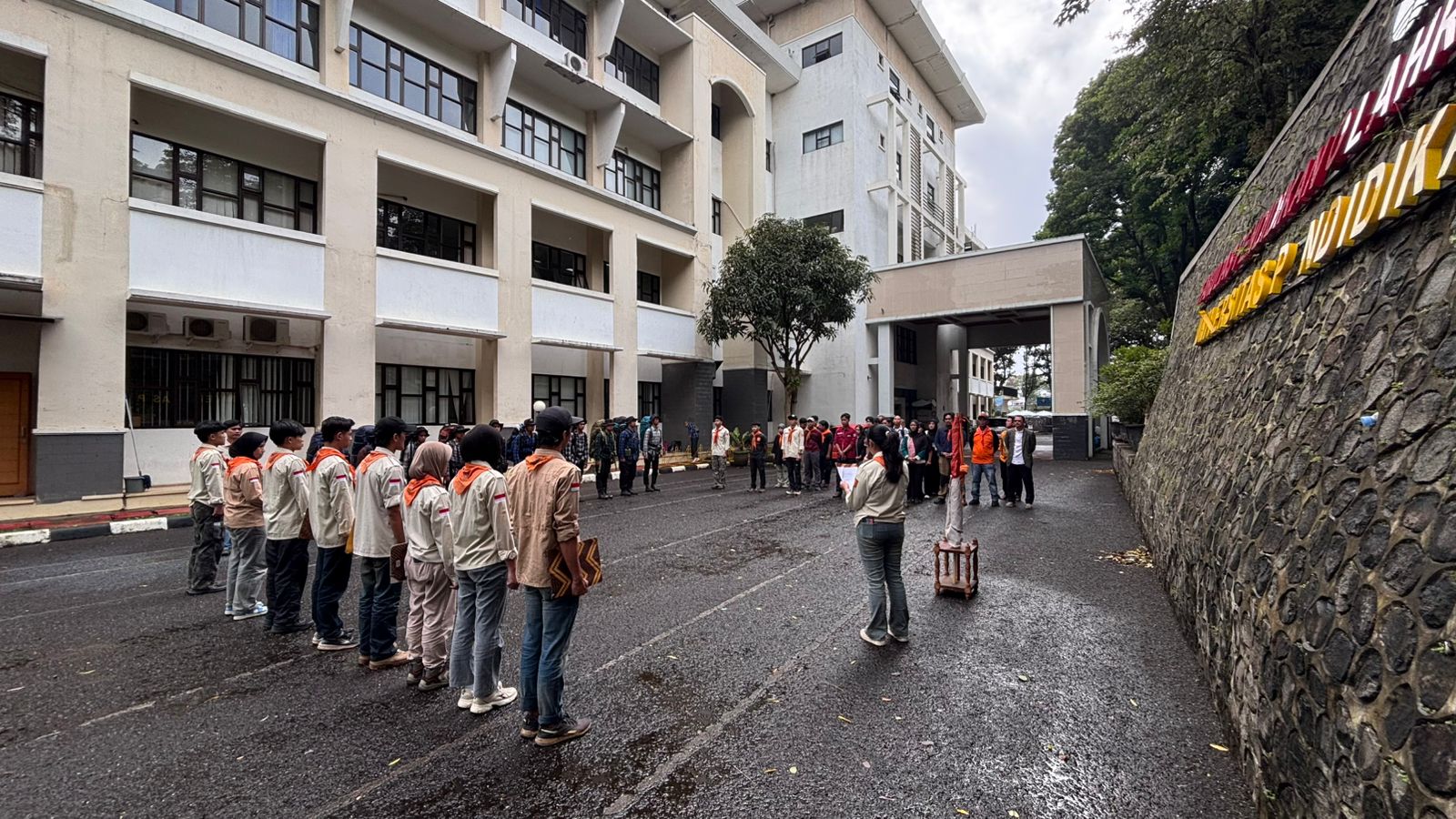 Pembukaan DIKLATSAR UKM PAMOR 39 Digelar di Lingkungan FPOK