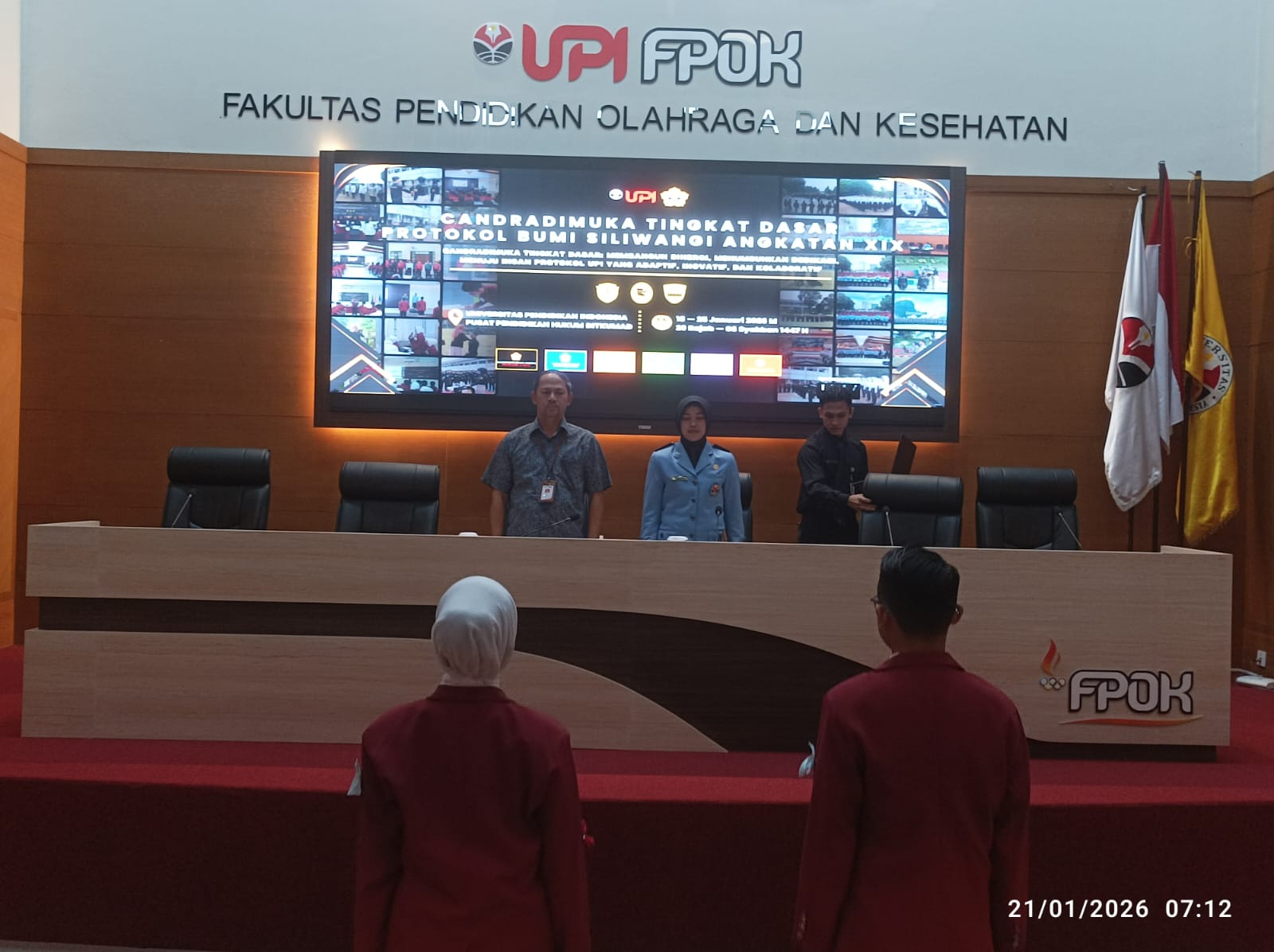 Dekan FPOK UPI Menjadi Narasumber dalam Kegiatan Candradhimuka Tingkat Dasar Angkatan XIX UKM PROBUMSIL UPI