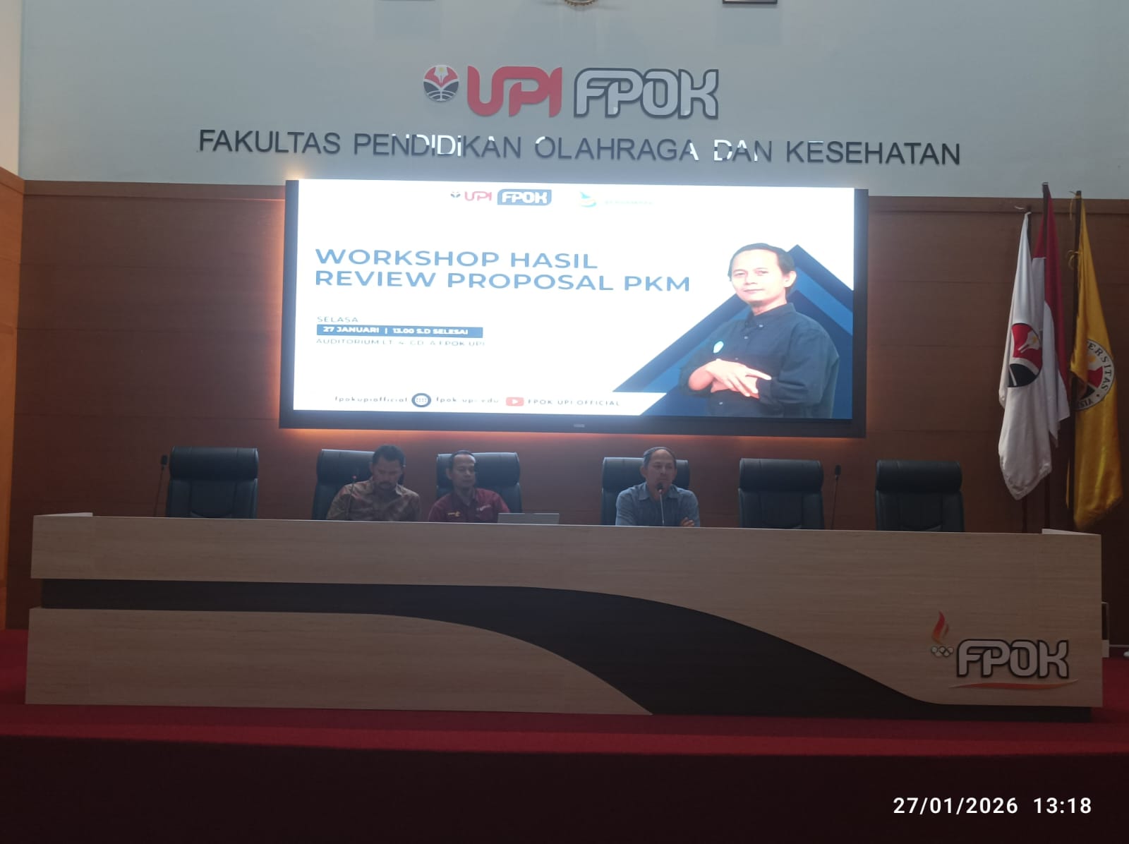 Workshop Penyusunan Proposal PKM Tingkatkan Kualitas Riset Mahasiswa FPOK