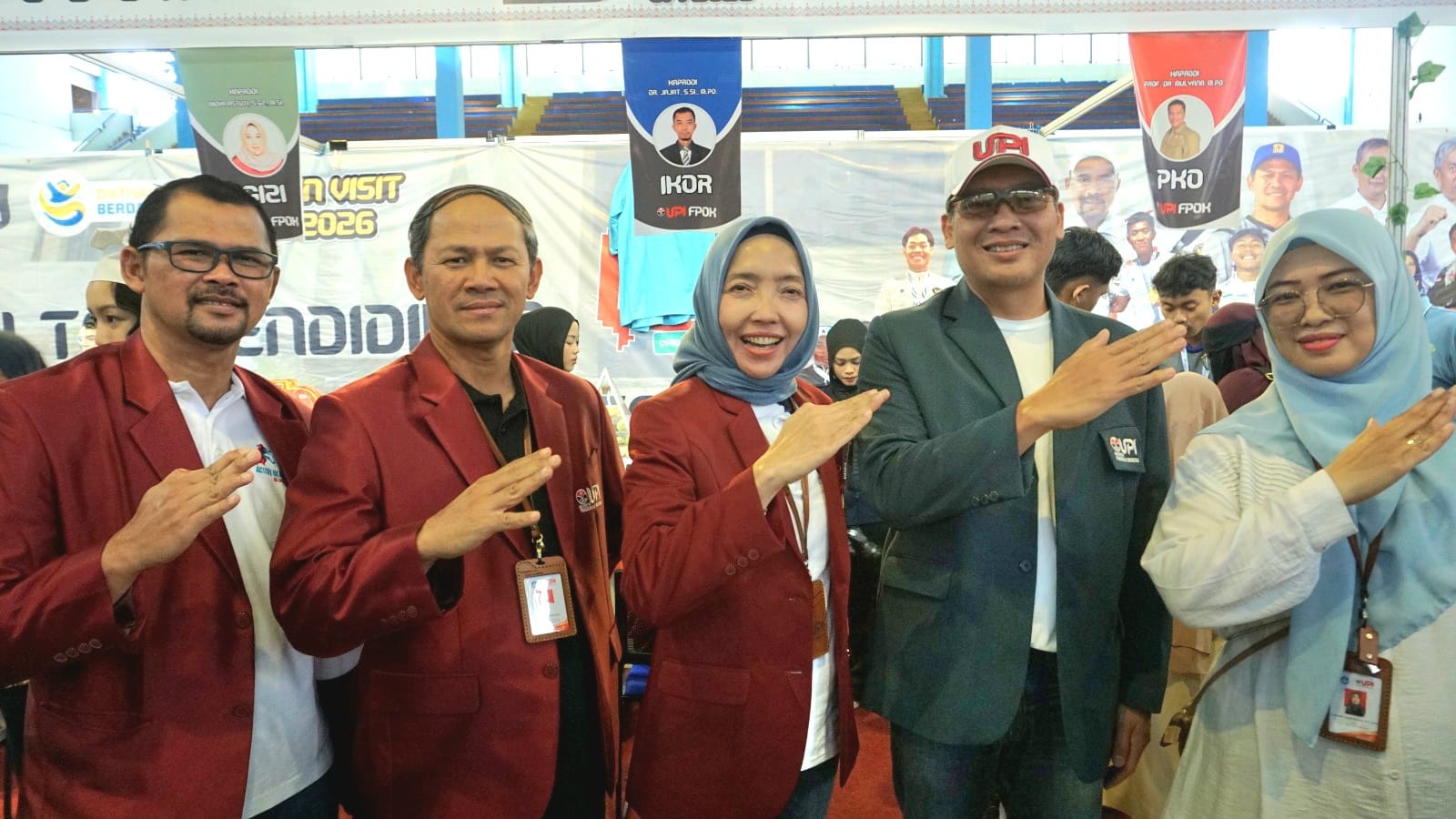 Pimpinan FPOK Turut Meramaikan dan Mensukseskan Kegiatan UPI Open Visit 2026