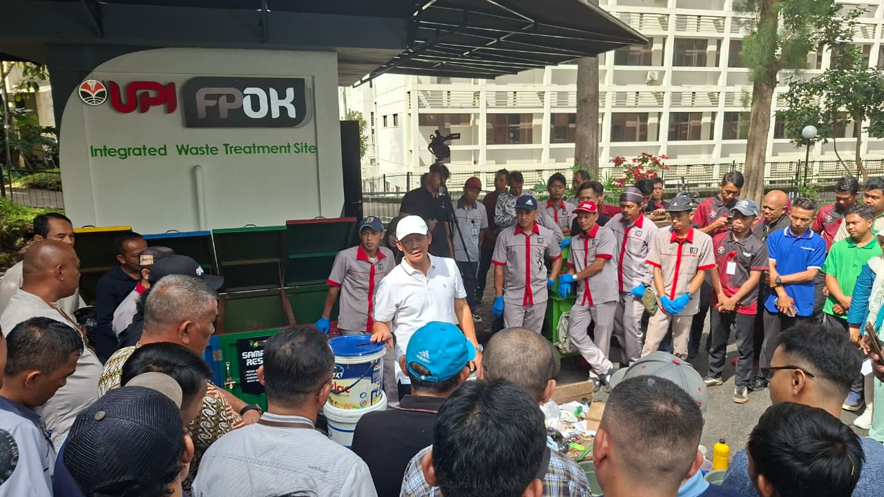 FPOK Ditunjuk sebagai Model Pengelolaan Sampah Organik Berkelanjutan di UPI