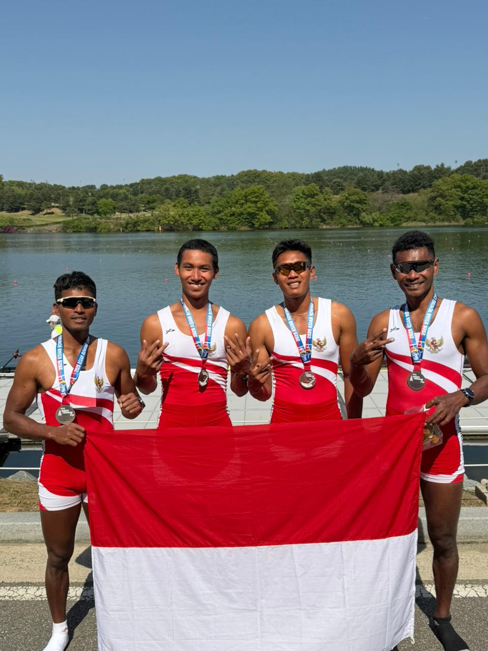 Mahasiswa FPOK UPI Raih Prestasi Gemilang pada Asian Rowing Cup Chungju 2026
