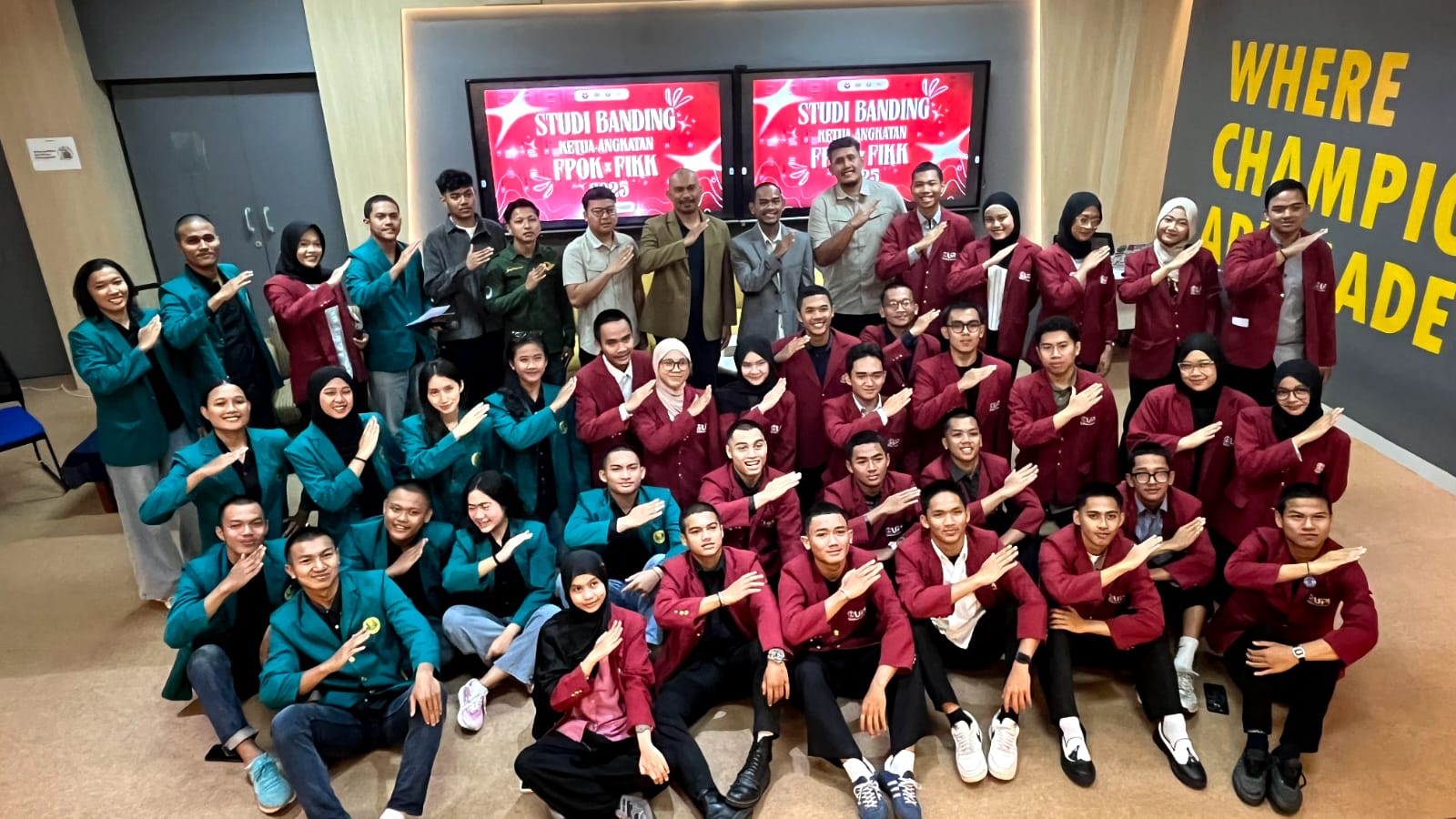 Studi Banding FKA FIKK UNJ ke FPOK UPI Jadi Ruang Berbagi Praktik Baik Organisasi Mahasiswa