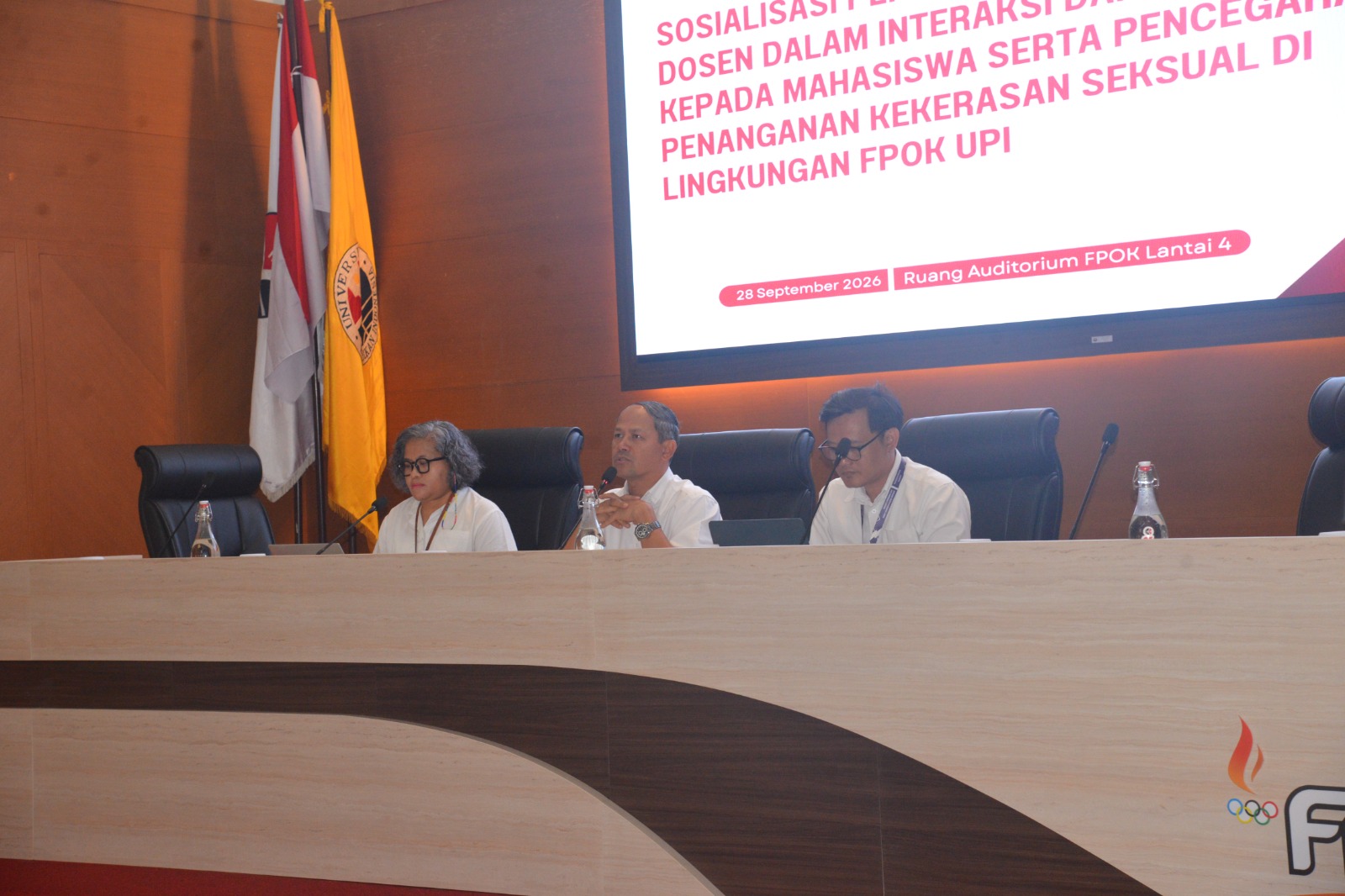 FPOK UPI Perkuat Profesionalisme Dosen dan Pencegahan Kekerasan Seksual di Lingkungan Akademik
