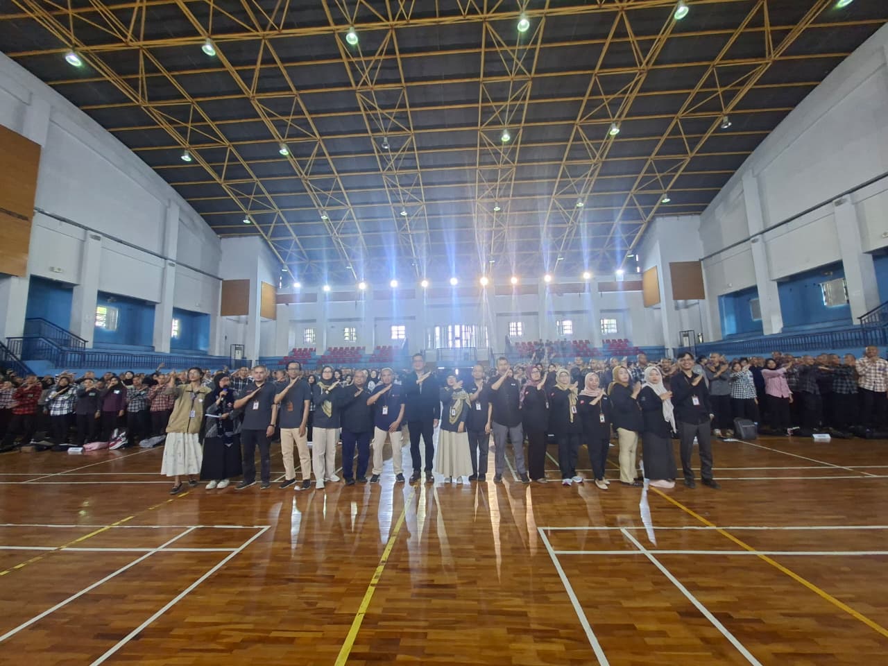 Perpustakaan UPI Gelar Workshop Literasi Informasi Dasar bagi Mahasiswa FPOK Angkatan 2026