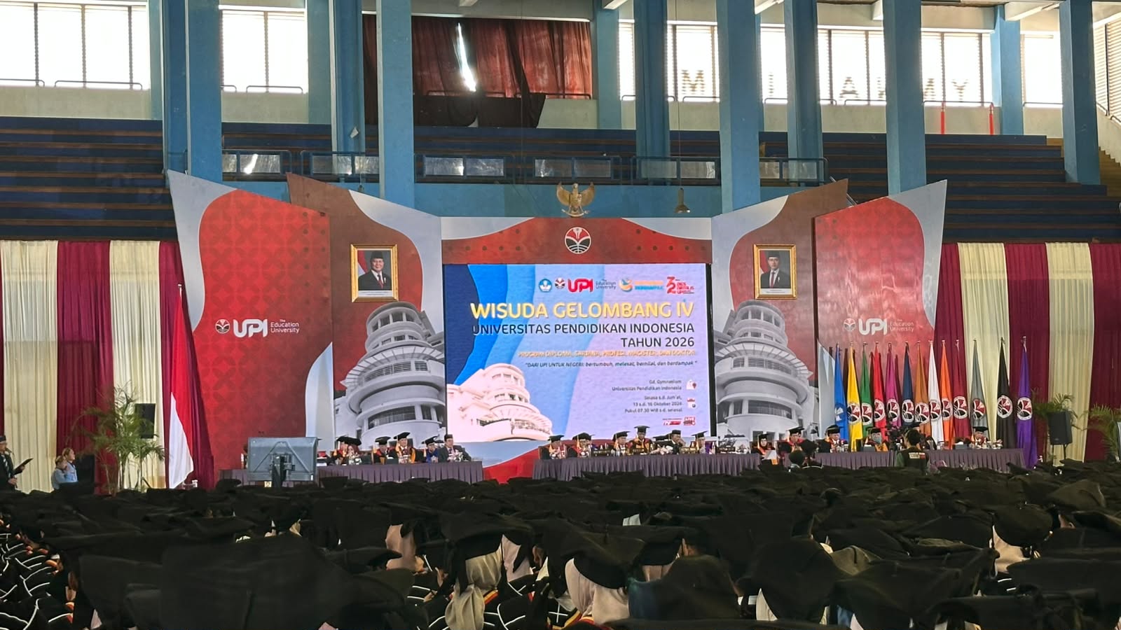 Sebanyak 349 Wisudawan FPOK UPI Ikuti Wisuda Gelombang IV Tahun 2026